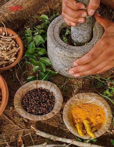 natural ayurved medicine making
